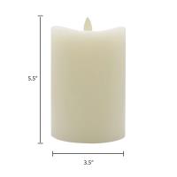 Matchless Vanilla Honey LED Pillar Candle 14cm x 7.6cm Extra Image 2 Preview